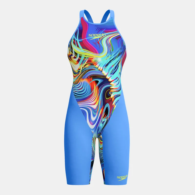 سبيدو Women's Fastskin LZR Pure Valor 2.0 Openback Kneeskin Swimsuit